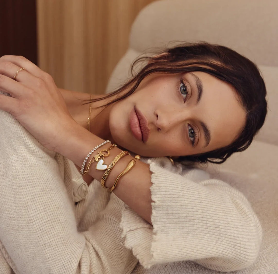 Pulsera Corazón Initial Dúo