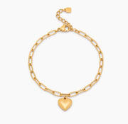 Pulsera Corazón Paperclip