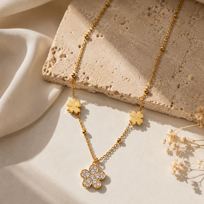 Collar Trebol Bloom