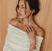 Pulsera Trébol Nácar