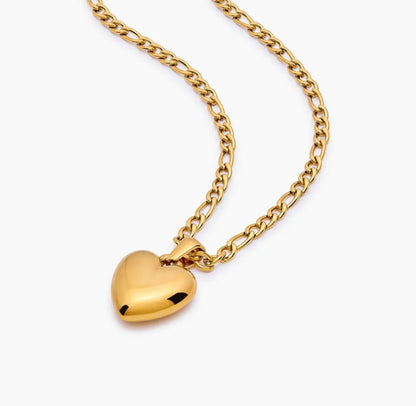 Collar Corazón Dorado
