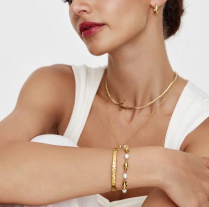 Pulsera Perla Marina
