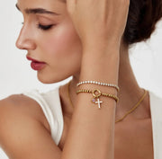 Pulsera Cruz Natal