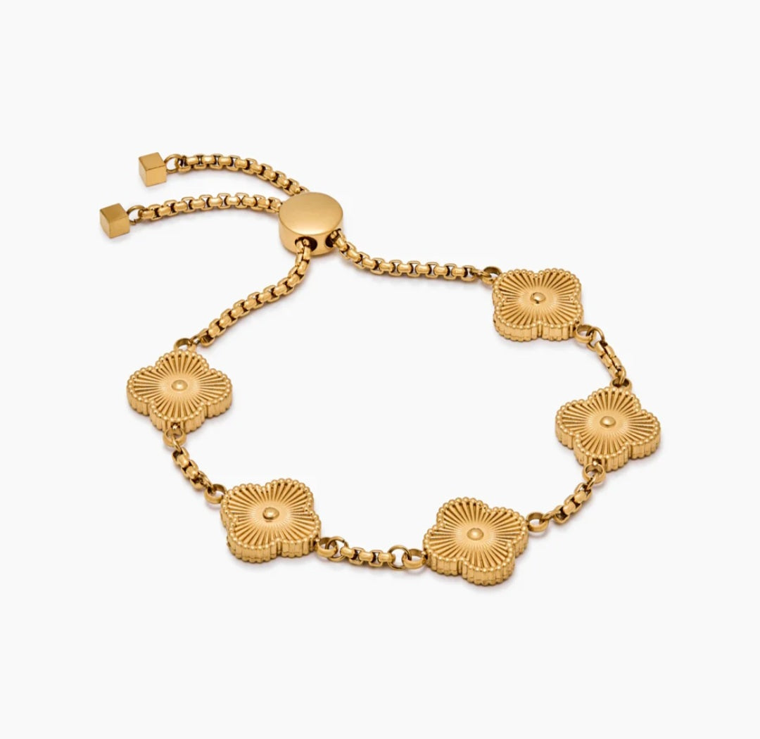 Pulsera Trébol Nácar