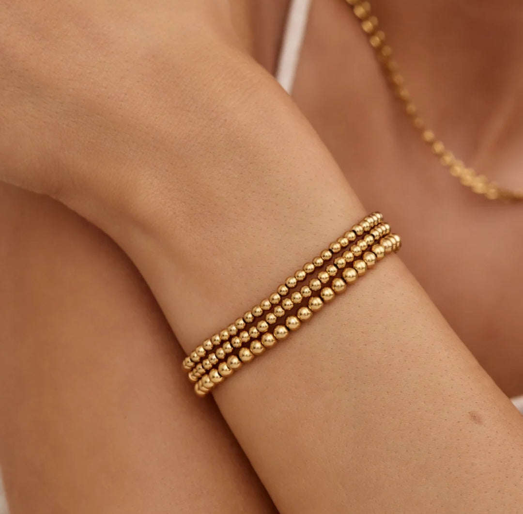 Pulsera Gold Beads