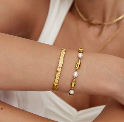 Pulsera Perla Marina