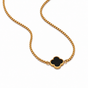 Collar Trébol Nácar