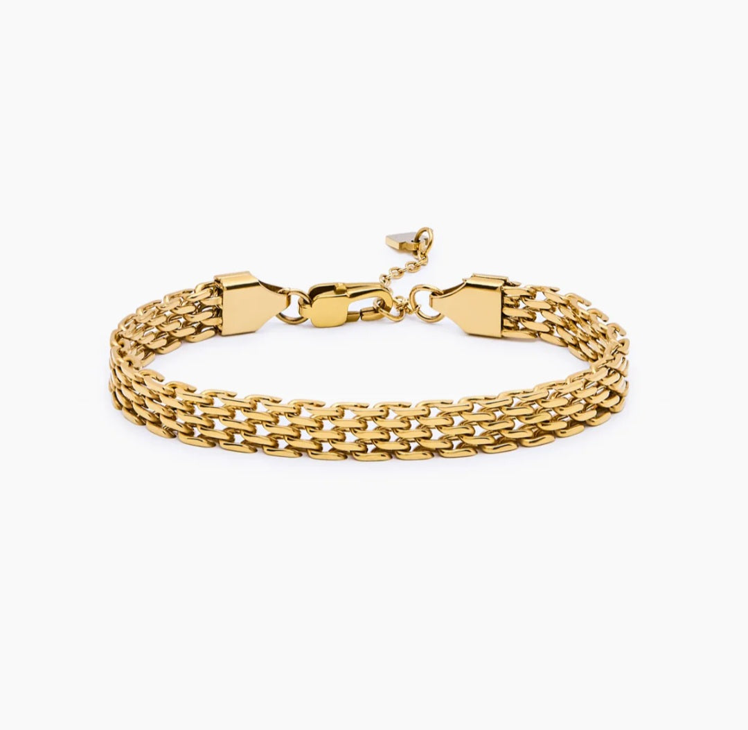 Pulsera Pantera Dorada