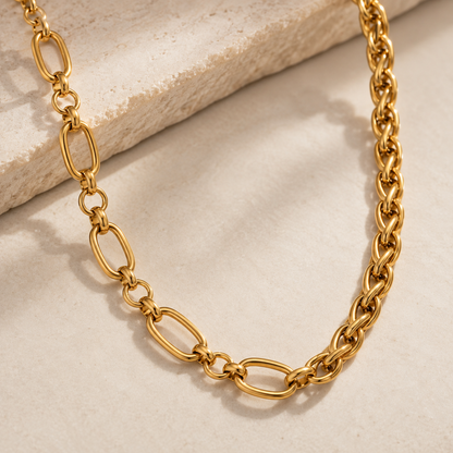 Collar Dual Dorado
