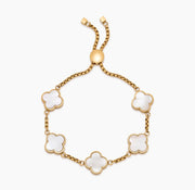 Pulsera Trébol Nácar