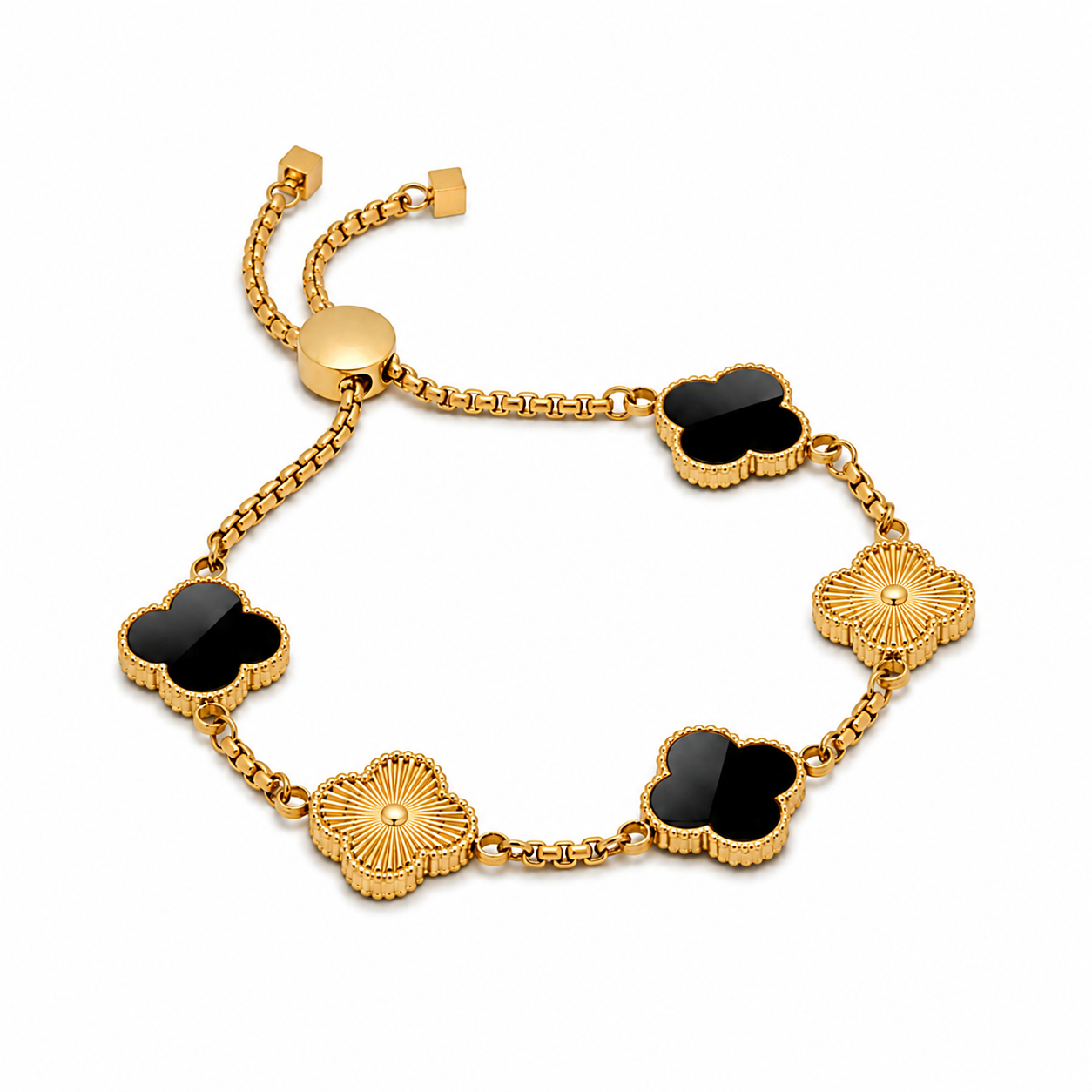Pulsera Trébol Nácar