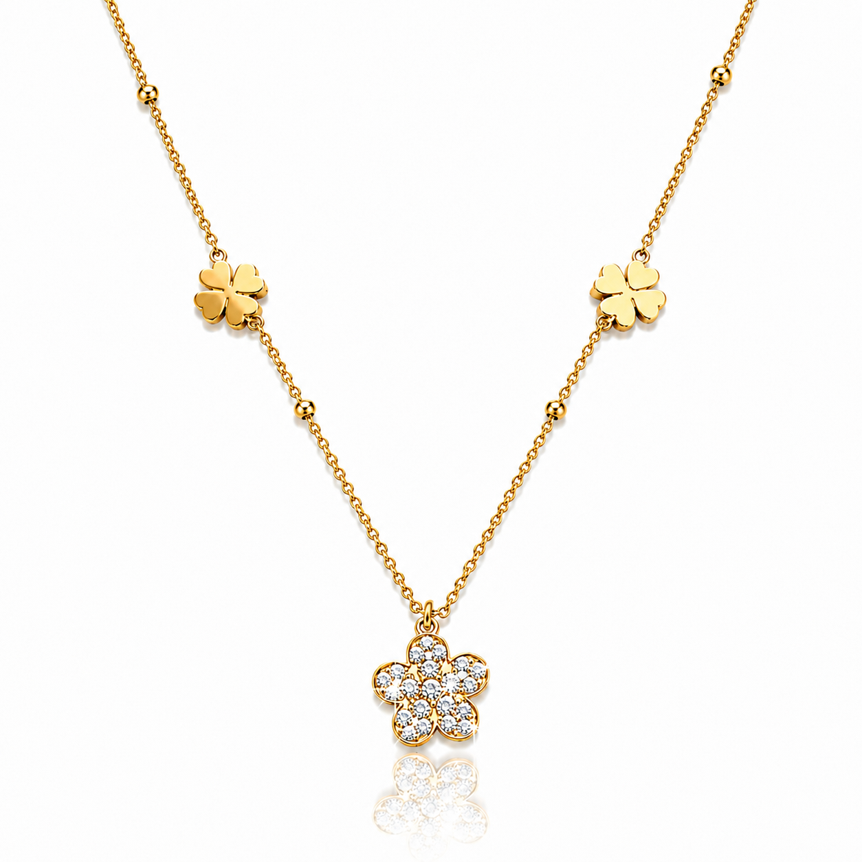 Collar Trebol Bloom