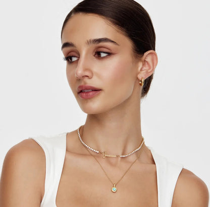 Collar Birthstone Crushed