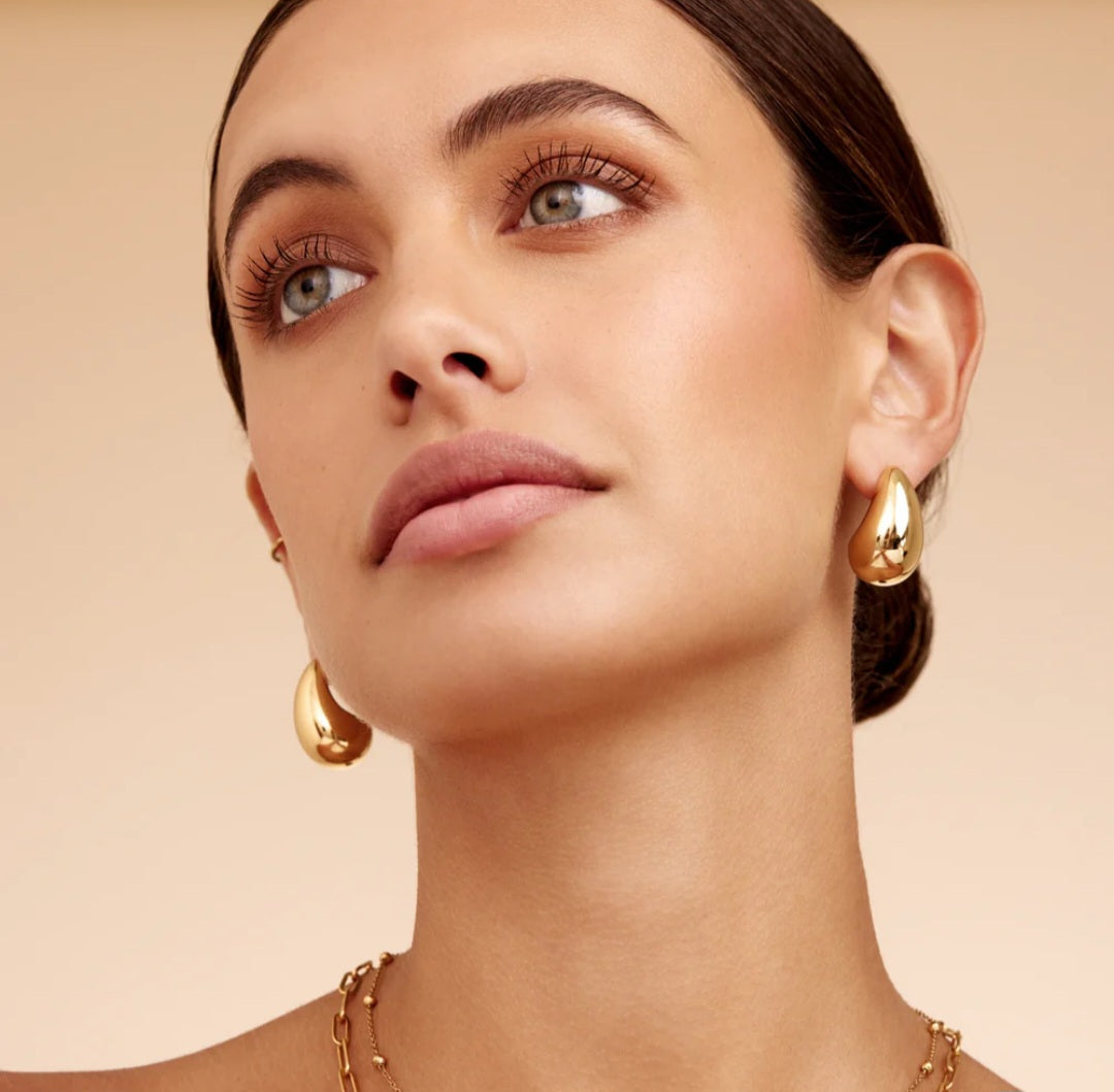 Pendientes Gota Dorada