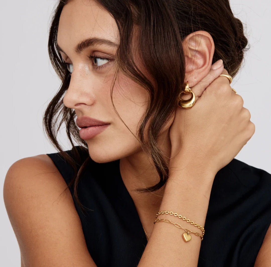 Pulsera Corazón Paperclip