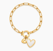 Pulsera Corazón Initial Dúo