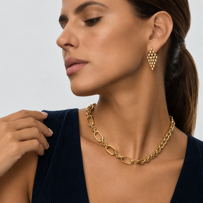 Collar Dual Dorado