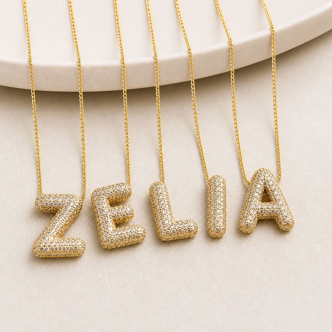 Collar Inicial Lujo