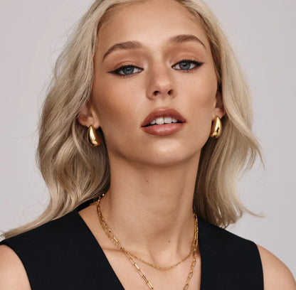 Pendientes Gota Dorada