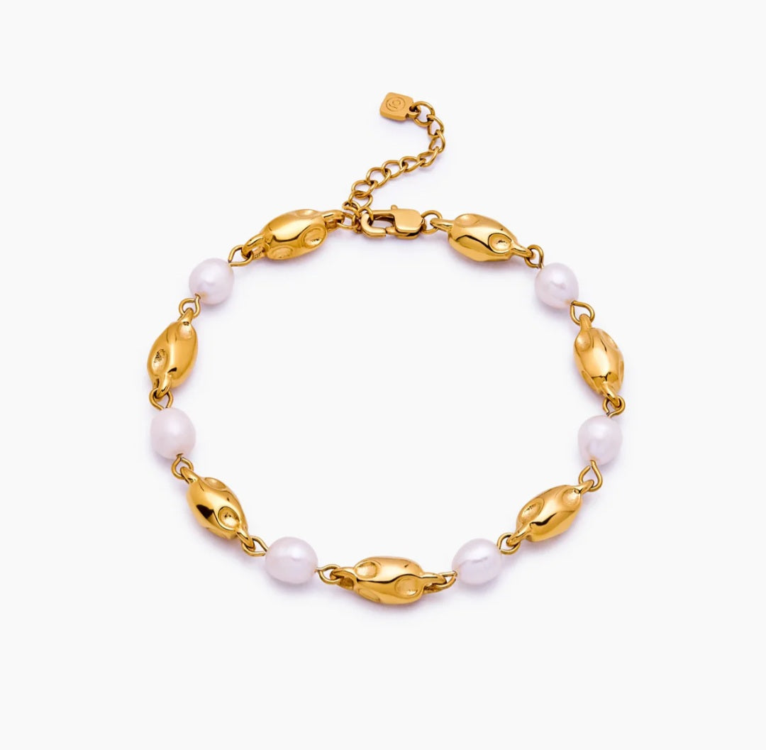 Pulsera Perla Marina