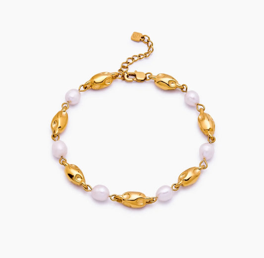 Pulsera Perla Marina
