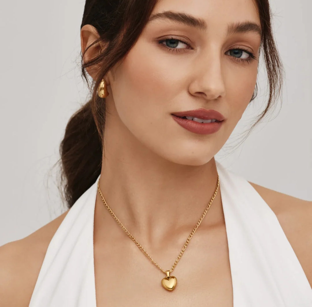 Collar Corazón Dorado