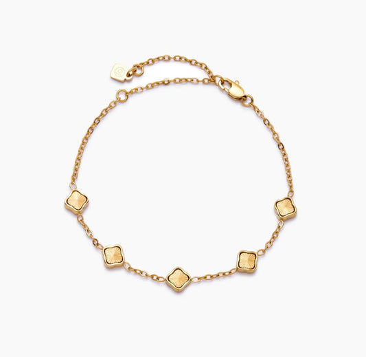 Pulsera Trébol Aurora