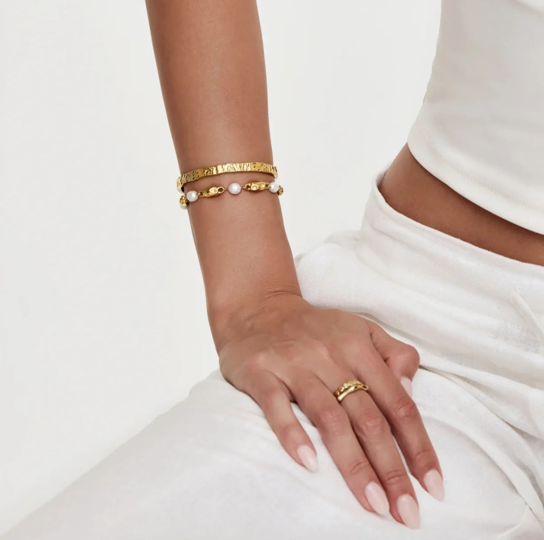 Pulsera Perla Marina