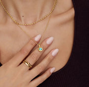 Collar Birthstone Crushed