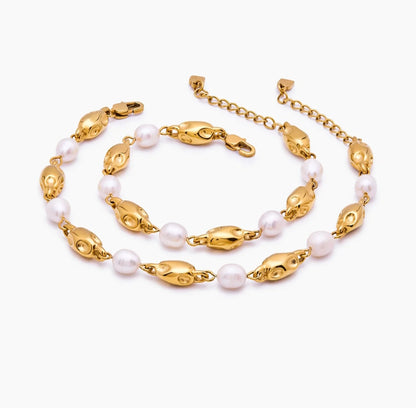 Pulsera Perla Marina